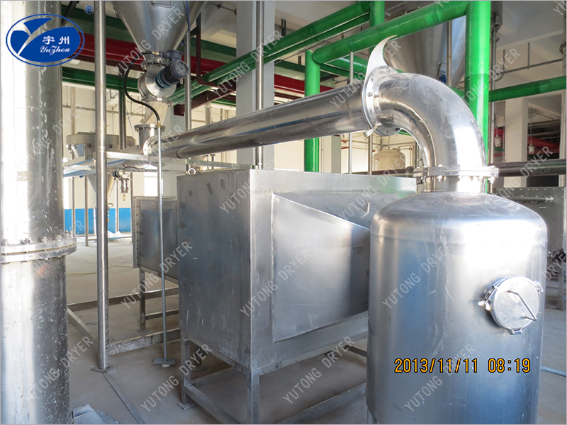 Inosine, guanosine rotary flash dryer