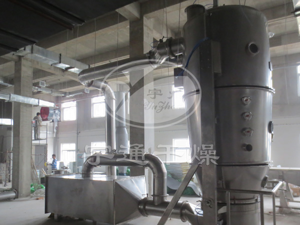 Functional carbohydrate-specific granulation drying production line